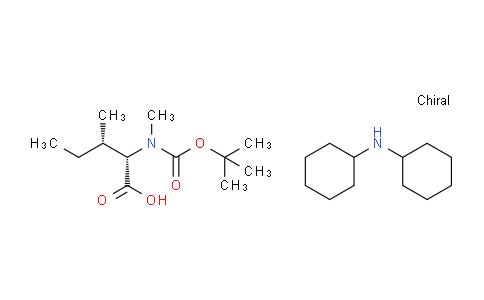 CAS No. 64263-78-1, Dicyclohexylamine (2S,3S)-2-((tert-butoxycarbonyl)(methyl)amino)-3-methylpentanoate