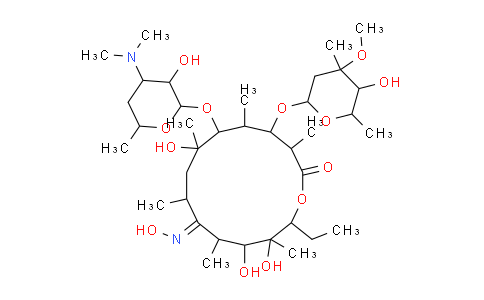 CAS No. 13127-18-9, Erythromycin-9-oxime