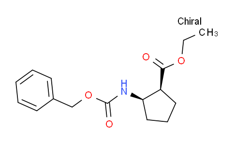 CAS No. 1140972-32-2, Ethyl (1S,2R)-2-(cbz-amino)cyclopentanecarboxylate