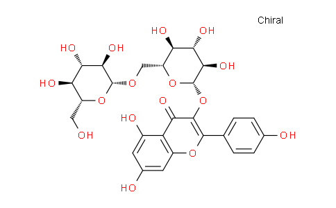 CAS No. 22149-35-5, Kaempferol 3-O-gentiobioside