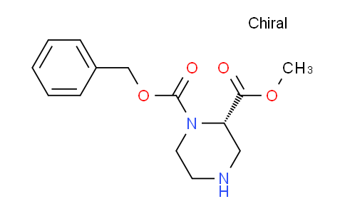 CAS No. 314741-63-4, Methyl (S)-1-N-Cbz-piperazine-2-carboxylate