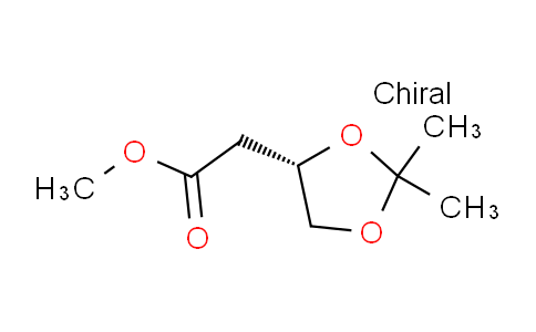 CAS No. 95422-24-5, Methyl (S)-2-(2,2-Dimethyl-1,3-dioxolan-4-yl)acetate