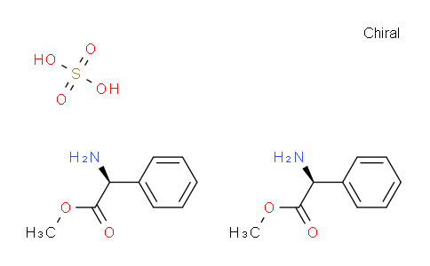 CAS No. 2255379-06-5, Methyl (S)-2-amino-2-phenylacetate hemisulfate