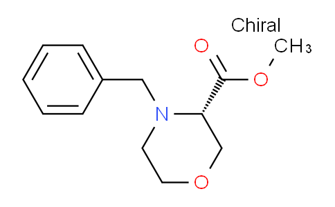 CAS No. 1235387-14-0, Methyl (S)-4-Benzyl-3-morpholinecarboxylate