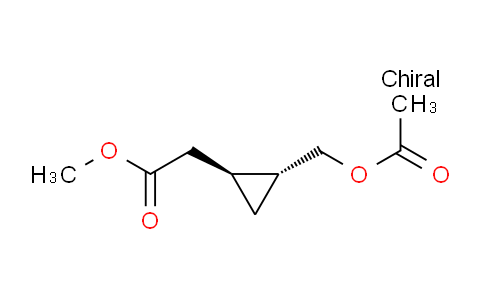Methyl 2-((1S,2R)-2-(acetoxymethyl)cyclopropyl)acetate