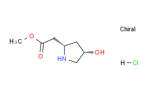 Methyl 2-((2S,4S)-4-hydroxypyrrolidin-2-yl)acetate hydrochloride