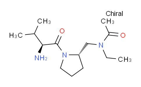 CAS No. 1401669-16-6, N-(((S)-1-((S)-2-Amino-3-methylbutanoyl)pyrrolidin-2-yl)methyl)-N-ethylacetamide