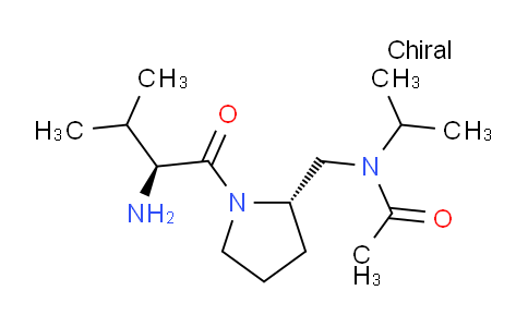 CAS No. 1401668-49-2, N-(((S)-1-((S)-2-Amino-3-methylbutanoyl)pyrrolidin-2-yl)methyl)-N-isopropylacetamide