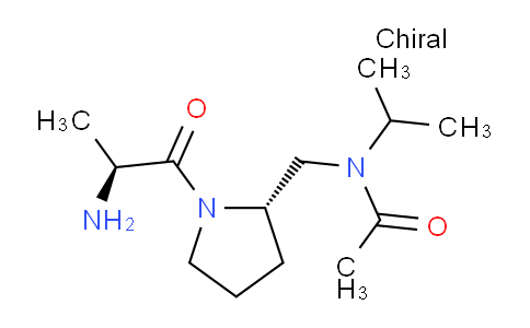 CAS No. 1401669-15-5, N-(((S)-1-((S)-2-Aminopropanoyl)pyrrolidin-2-yl)methyl)-N-isopropylacetamide