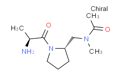 CAS No. 1401666-12-3, N-(((S)-1-((S)-2-Aminopropanoyl)pyrrolidin-2-yl)methyl)-N-methylacetamide