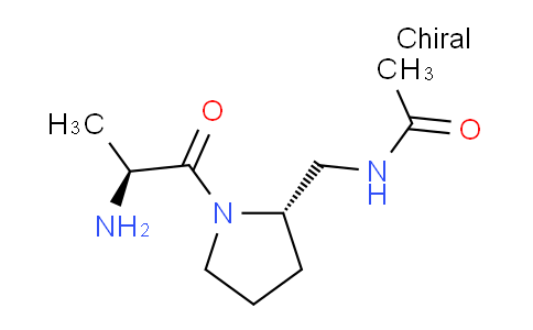 CAS No. 1401665-52-8, N-(((S)-1-((S)-2-Aminopropanoyl)pyrrolidin-2-yl)methyl)acetamide