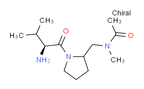 CAS No. 1354024-95-5, N-((1-((S)-2-Amino-3-methylbutanoyl)pyrrolidin-2-yl)methyl)-N-methylacetamide