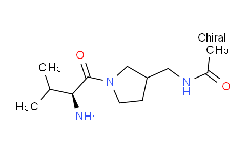CAS No. 1354027-25-0, N-((1-((S)-2-Amino-3-methylbutanoyl)pyrrolidin-3-yl)methyl)acetamide