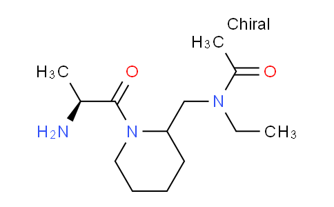 CAS No. 1354032-91-9, N-((1-((S)-2-Aminopropanoyl)piperidin-2-yl)methyl)-N-ethylacetamide