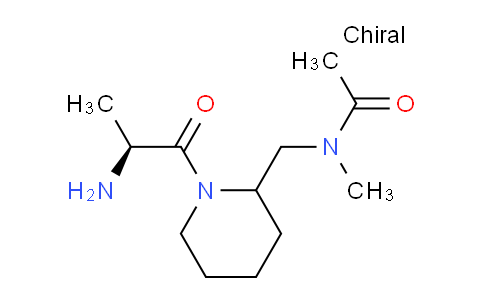 CAS No. 1354025-83-4, N-((1-((S)-2-Aminopropanoyl)piperidin-2-yl)methyl)-N-methylacetamide