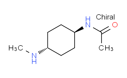 CAS No. 1696101-24-2, N-((1R,4r)-4-(methylamino)cyclohexyl)acetamide