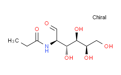 CAS No. 69700-04-5, N-((2R,3R,4R,5R)-3,4,5,6-Tetrahydroxy-1-oxohexan-2-yl)propionamide