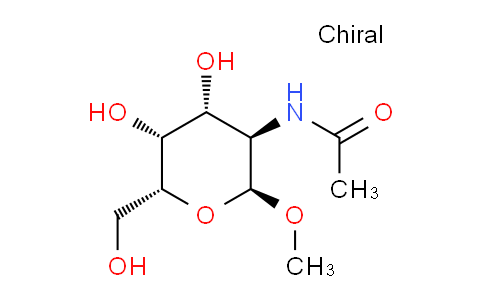CAS No. 6082-22-0, N-((2S,3R,4R,5R,6R)-4,5-Dihydroxy-6-(hydroxymethyl)-2-methoxytetrahydro-2H-pyran-3-yl)acetamide
