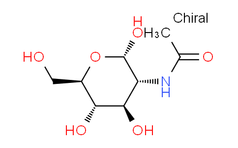 CAS No. 10036-64-3, N-((2S,3R,4R,5S,6R)-2,4,5-Trihydroxy-6-(hydroxymethyl)tetrahydro-2H-pyran-3-yl)acetamide