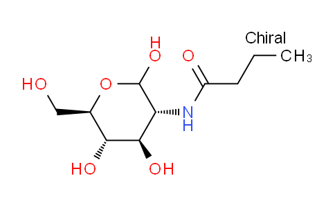 CAS No. 5441-12-3, N-((3R,4R,5S,6R)-2,4,5-Trihydroxy-6-(hydroxymethyl)tetrahydro-2H-pyran-3-yl)butyramide