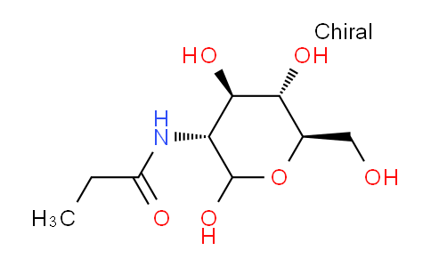 CAS No. 15475-14-6, N-((3R,4R,5S,6R)-2,4,5-Trihydroxy-6-(hydroxymethyl)tetrahydro-2H-pyran-3-yl)propionamide