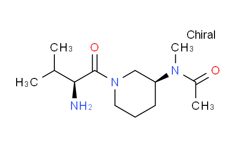 CAS No. 1401665-73-3, N-((S)-1-((S)-2-Amino-3-methylbutanoyl)piperidin-3-yl)-N-methylacetamide