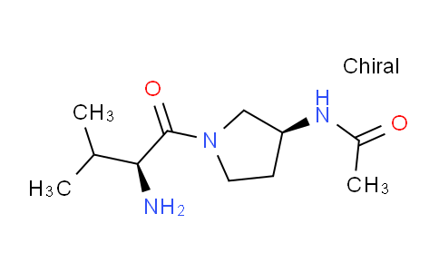 CAS No. 1401668-07-2, N-((S)-1-((S)-2-Amino-3-methylbutanoyl)pyrrolidin-3-yl)acetamide