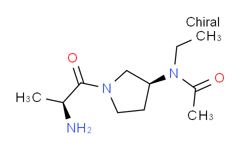 CAS No. 1401665-58-4, N-((S)-1-((S)-2-Aminopropanoyl)pyrrolidin-3-yl)-N-ethylacetamide