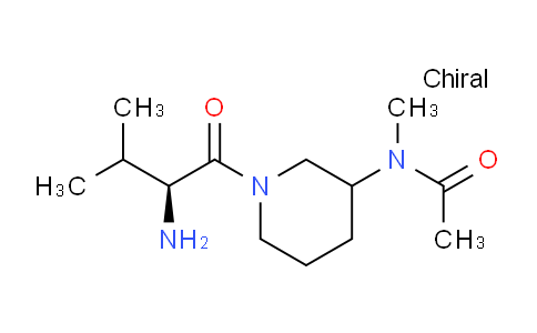CAS No. 1354026-01-9, N-(1-((S)-2-Amino-3-methylbutanoyl)piperidin-3-yl)-N-methylacetamide