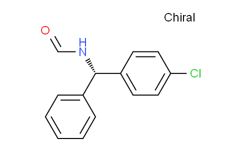 CAS No. 474654-19-8, N-[(S)-(4-chlorophenyl)phenylmethyl]- formamide