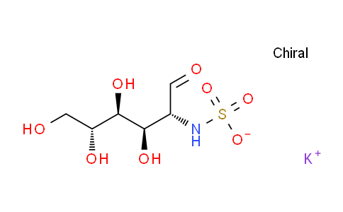CAS No. 31284-96-5, Potassium ((2R,3R,4S,5R)-3,4,5,6-tetrahydroxy-1-oxohexan-2-yl)sulfamate