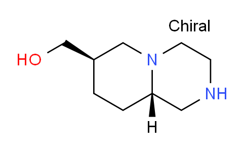 CAS No. 145012-51-7, rel-((7R,9aS)-Octahydro-1H-pyrido[1,2-a]pyrazin-7-yl)methanol
