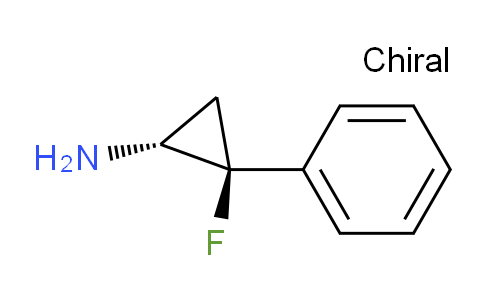 CAS No. 784133-88-6, rel-(1R,2S)-2-Fluoro-2-phenylcyclopropanamine