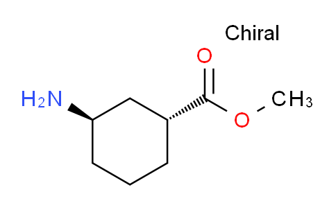 CAS No. 478694-53-0, rel-(1R,3R)-Methyl 3-aminocyclohexanecarboxylate