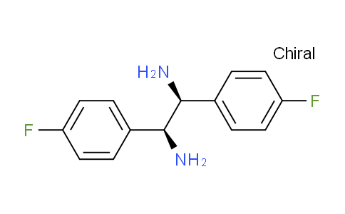 CAS No. 105469-16-7, rel-(1S,2S)-1,2-Bis(4-fluorophenyl)ethane-1,2-diamine
