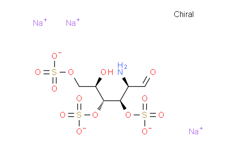 CAS No. 157297-03-5, Sodium (2R,3R,4R,5R)-5-amino-2-hydroxy-6-oxohexane-1,3,4-triyl tris(sulfate)