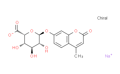 CAS No. 89157-94-8, Sodium (2R,3S,4S,5R,6S)-3,4,5-trihydroxy-6-((4-methyl-2-oxo-2H-chromen-7-yl)oxy)tetrahydro-2H-pyran-2-carboxylate