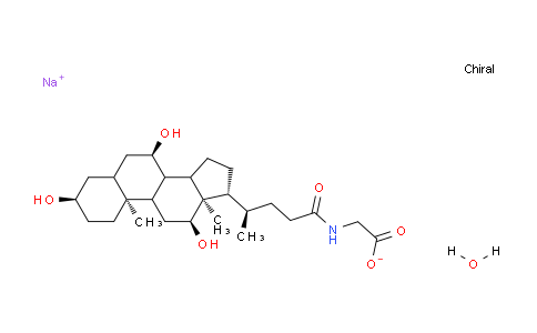 CAS No. 207614-05-9, Sodium 2-((4R)-4-((3R,7R,10S,12S,13R,17R)-3,7,12-trihydroxy-10,13-dimethylhexadecahydro-1H-cyclopenta[a]phenanthren-17-yl)pentanamido)acetate hydrate