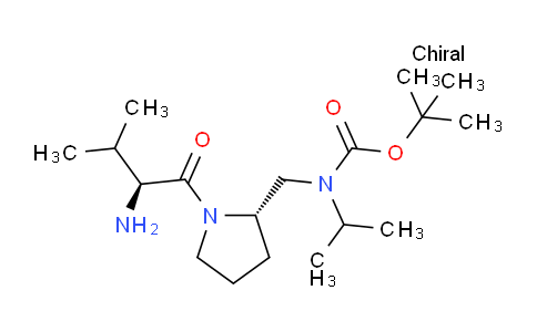 CAS No. 1401665-14-2, tert-Butyl (((S)-1-((S)-2-amino-3-methylbutanoyl)pyrrolidin-2-yl)methyl)(isopropyl)carbamate