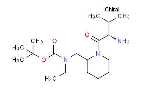 CAS No. 1354024-11-5, tert-Butyl ((1-((S)-2-amino-3-methylbutanoyl)piperidin-2-yl)methyl)(ethyl)carbamate