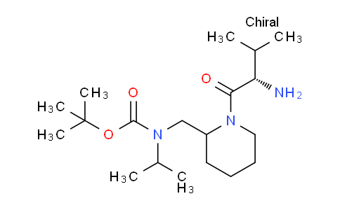 CAS No. 1354026-22-4, tert-Butyl ((1-((S)-2-amino-3-methylbutanoyl)piperidin-2-yl)methyl)(isopropyl)carbamate