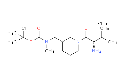 CAS No. 1354025-46-9, tert-Butyl ((1-((S)-2-amino-3-methylbutanoyl)piperidin-3-yl)methyl)(methyl)carbamate