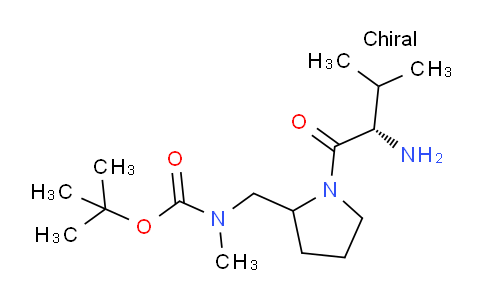 CAS No. 1354023-96-3, tert-Butyl ((1-((S)-2-amino-3-methylbutanoyl)pyrrolidin-2-yl)methyl)(methyl)carbamate