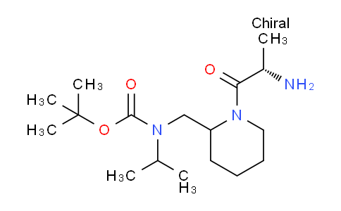 MC627578 | 1354025-62-9 | tert-Butyl ((1-((S)-2-aminopropanoyl)piperidin-2-yl)methyl)(isopropyl)carbamate