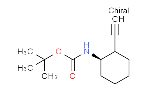 CAS No. 1933702-40-9, tert-Butyl ((1R)-2-ethynylcyclohexyl)carbamate