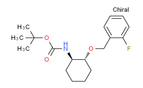 tert-Butyl ((1R,2R)-2-((2-fluorobenzyl)oxy)cyclohexyl)carbamate