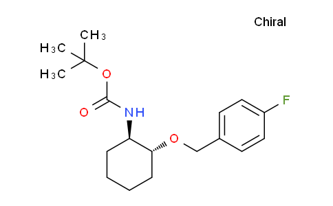 tert-Butyl ((1R,2R)-2-((4-fluorobenzyl)oxy)cyclohexyl)carbamate