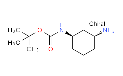 CAS No. 1788036-23-6, tert-Butyl ((1R,3R)-3-aminocyclohexyl)carbamate