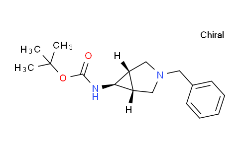 CAS No. 185559-52-8, tert-Butyl ((1R,5S,6s)-3-benzyl-3-azabicyclo[3.1.0]hexan-6-yl)carbamate
