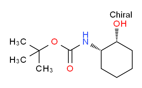 CAS No. 214679-17-1, tert-Butyl ((1S,2R)-2-hydroxycyclohexyl)carbamate